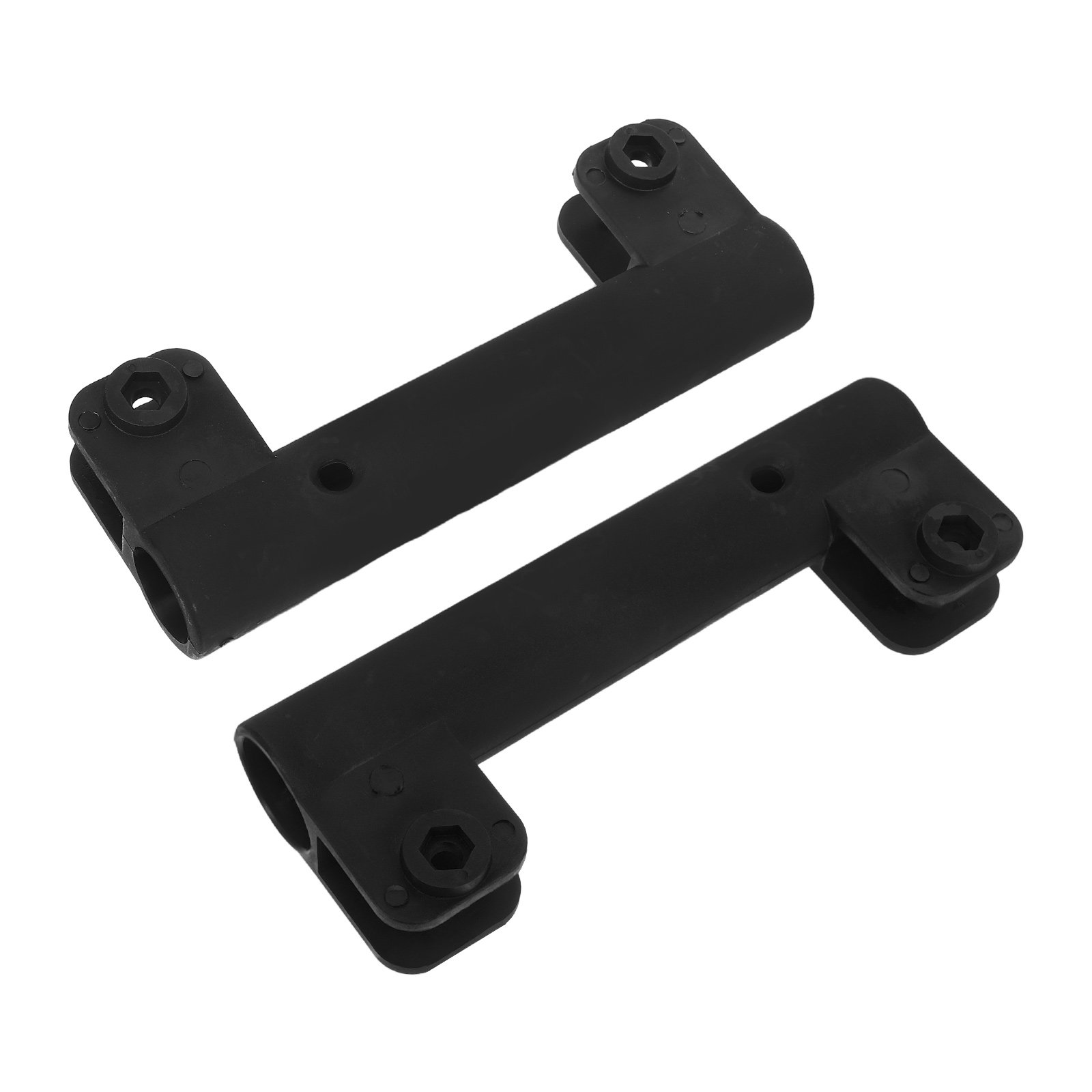 Outdoor Camping Wagon - 2Pcs Folding Camping Trolley Handle Push