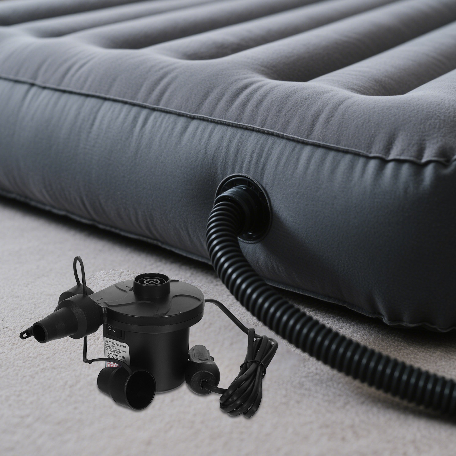 Inflatable Mattress - Air Pump for Inflatables Electric Portable