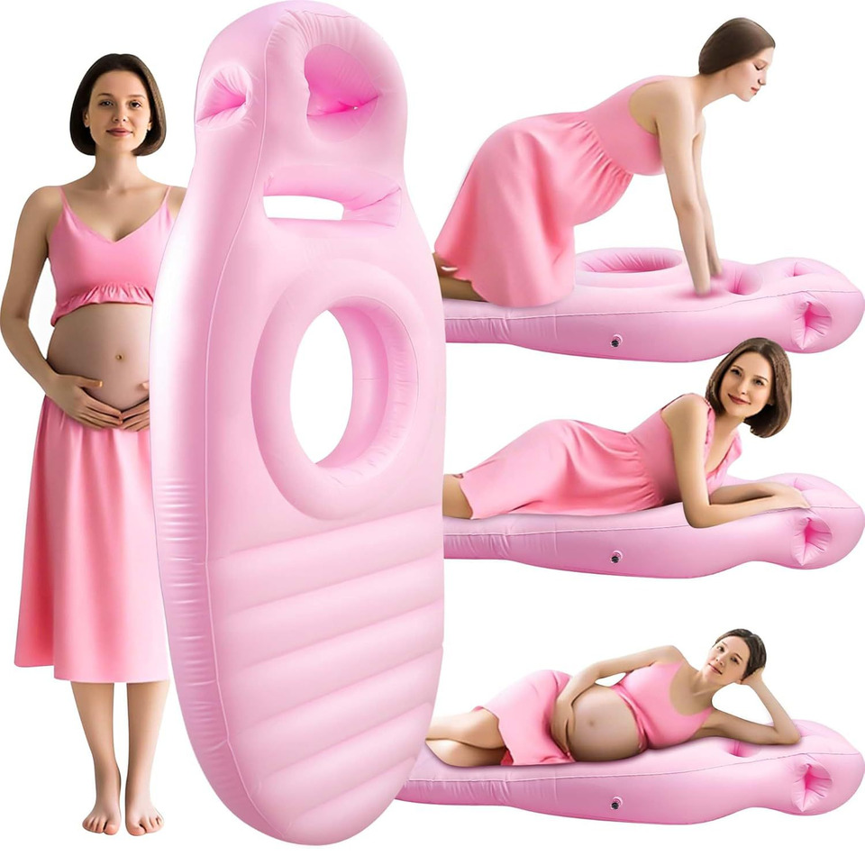 Inflatable Mattress - Inflatable Pregnancy Pillow Yoga Mat For