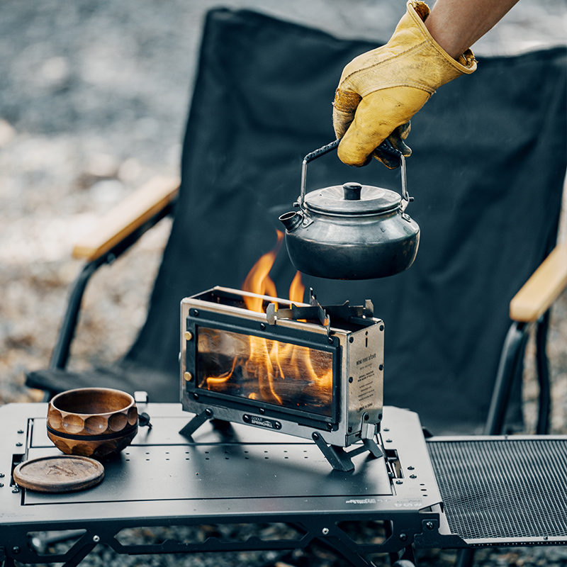 Outdoor Camping Wood Burning Stove - Goout Springhill Wood Stove Portable Firewood