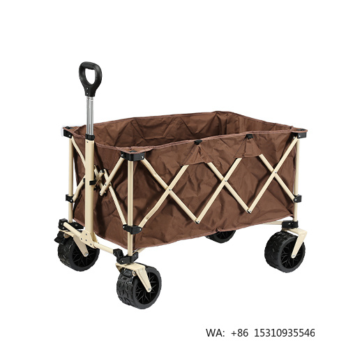 Outdoor Camping Trolley - Top Ranking Foldable Trolley Beach 7inch