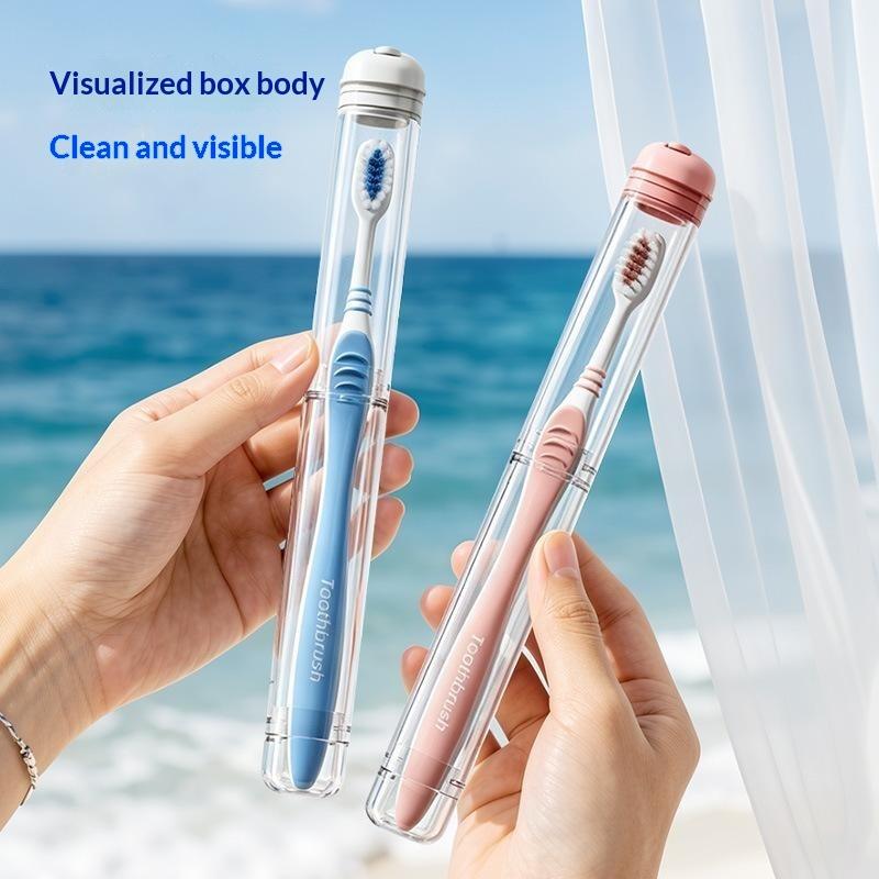 Outdoor Camping Bathroom - Portable Toothbrush Holder Box Outdoor Travel