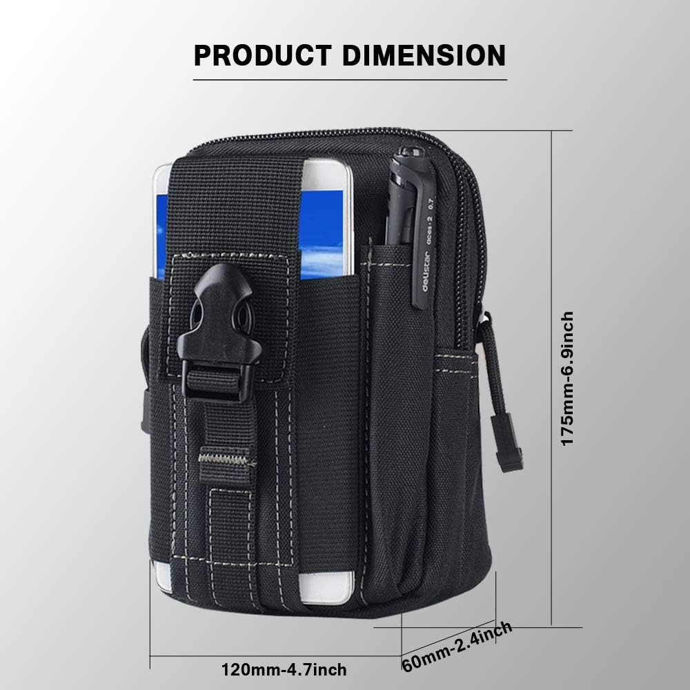 Tactical Molle Belt Pouch Mili - đánh giá và giá Outdoor Camping Accessories