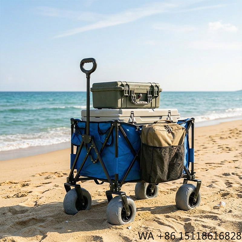 Foldable Metal Beach Wagon Qui - đánh giá và giá Outdoor Camping Wagon