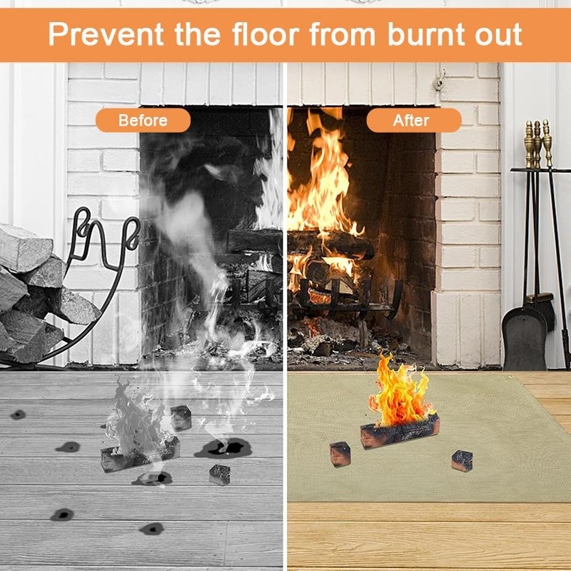 Camping Fireproof Mat Heat Res - đánh giá và giá Outdoor Camping Mat