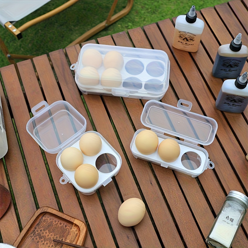 1Pc Kitchen Portable Egg Holde - đánh giá và giá Outdoor Camping Bin