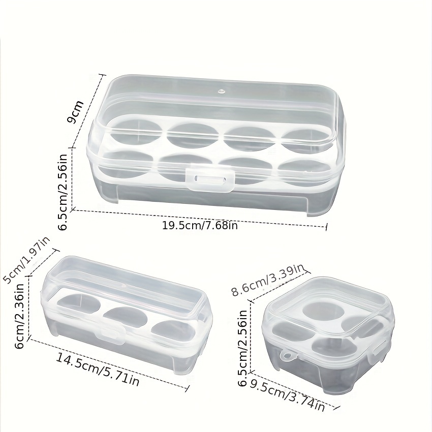 1Pc Kitchen Portable Egg Holde - đánh giá và giá Outdoor Camping Bin