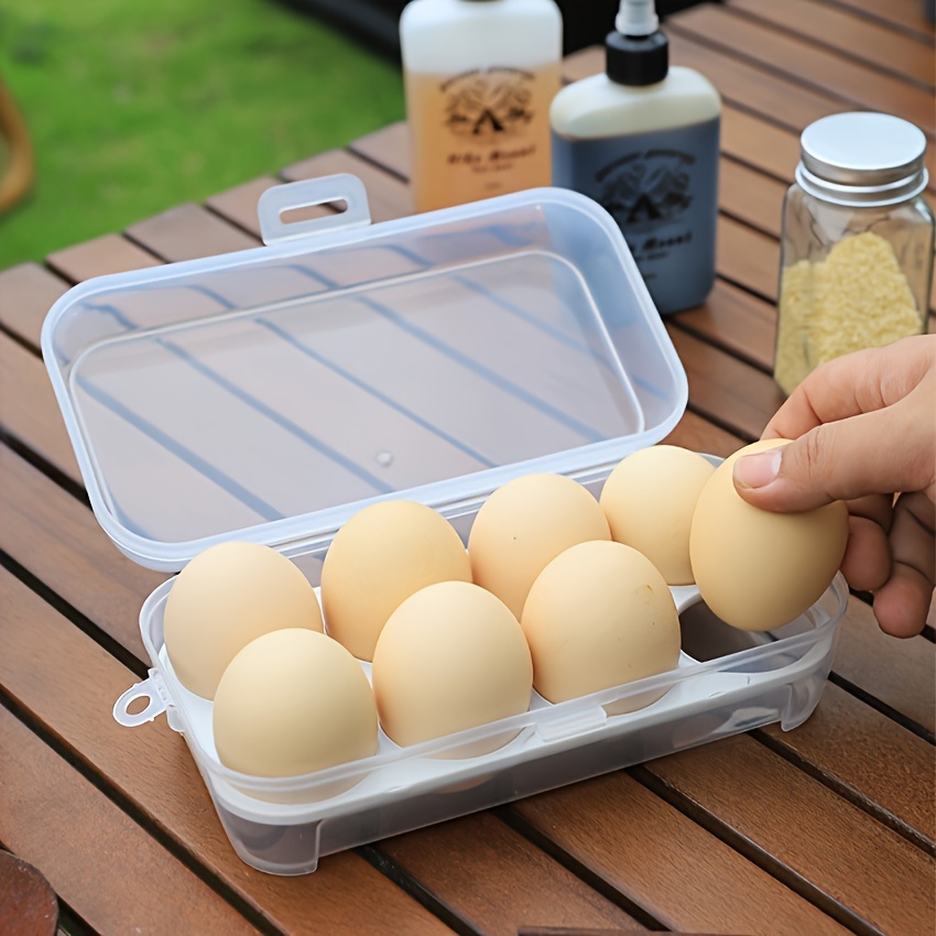 1Pc Kitchen Portable Egg Holde - đánh giá và giá Outdoor Camping Bin