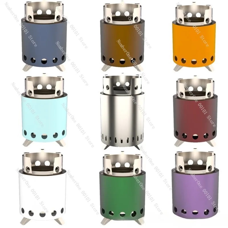 Outdoor Smokeless Wood-burning - đánh giá và giá Outdoor Camping Wood Burning Stove