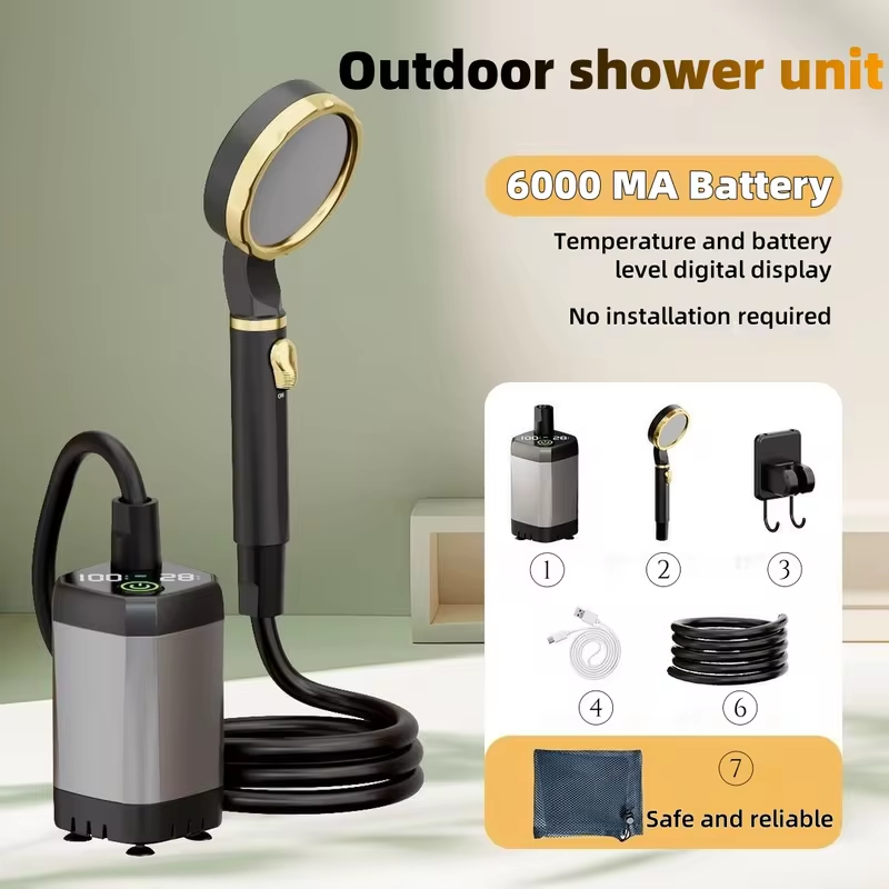 Portable Outdoor Electric Show - đánh giá và giá Outdoor Camping Showers