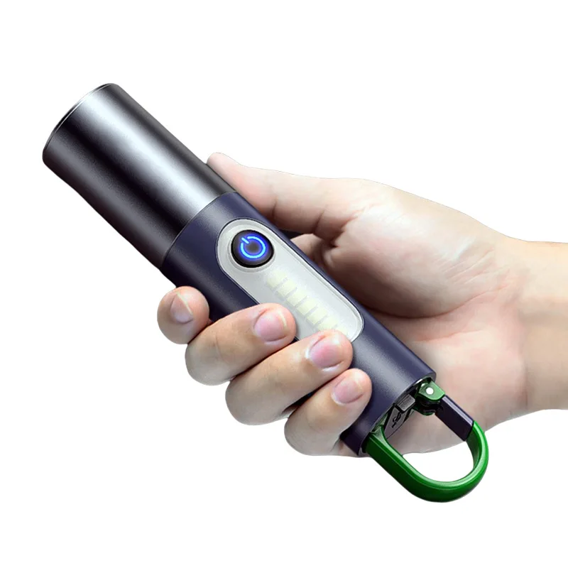 Strong Light Zoom LED Flashlig - đánh giá và giá Outdoor Camping Trolley