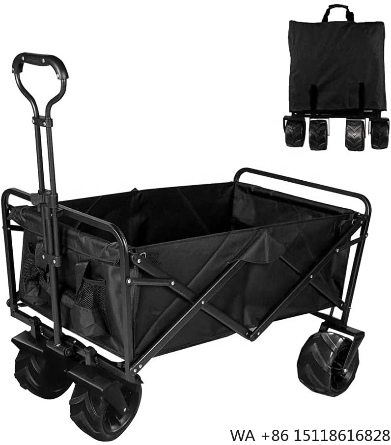 New Large Capacity Big Wheels  - đánh giá và giá Outdoor Camping Wagon