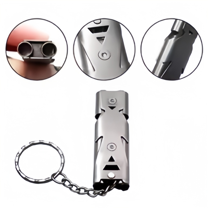 Survival Whistle Keychain Emer - đánh giá và giá Outdoor Camping Youtube