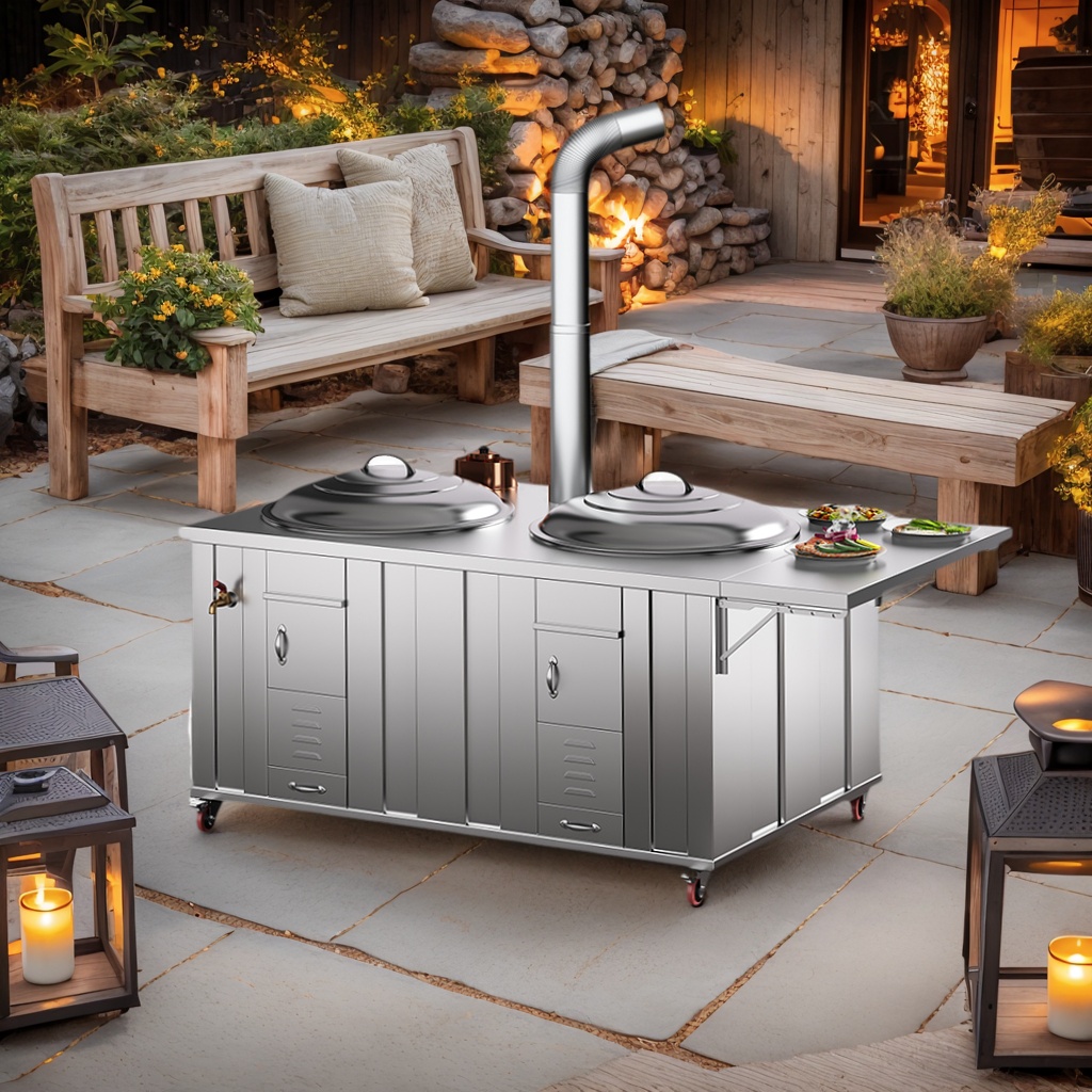 Modern Outdoor Stainless Steel - đánh giá và giá Outdoor Camping Wood Burning Stove