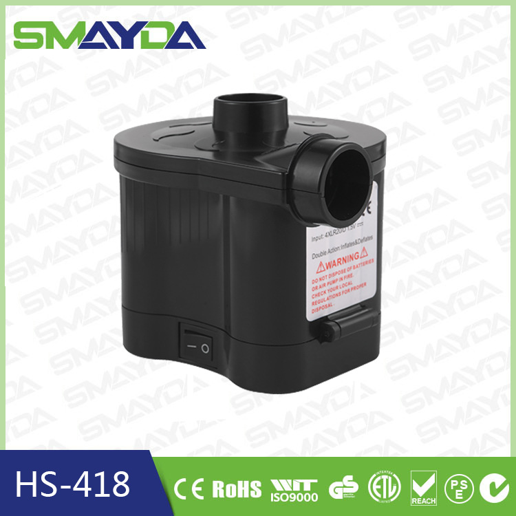 HS418Portable Electric Air Pum - đánh giá và giá Inflatable Mattress
