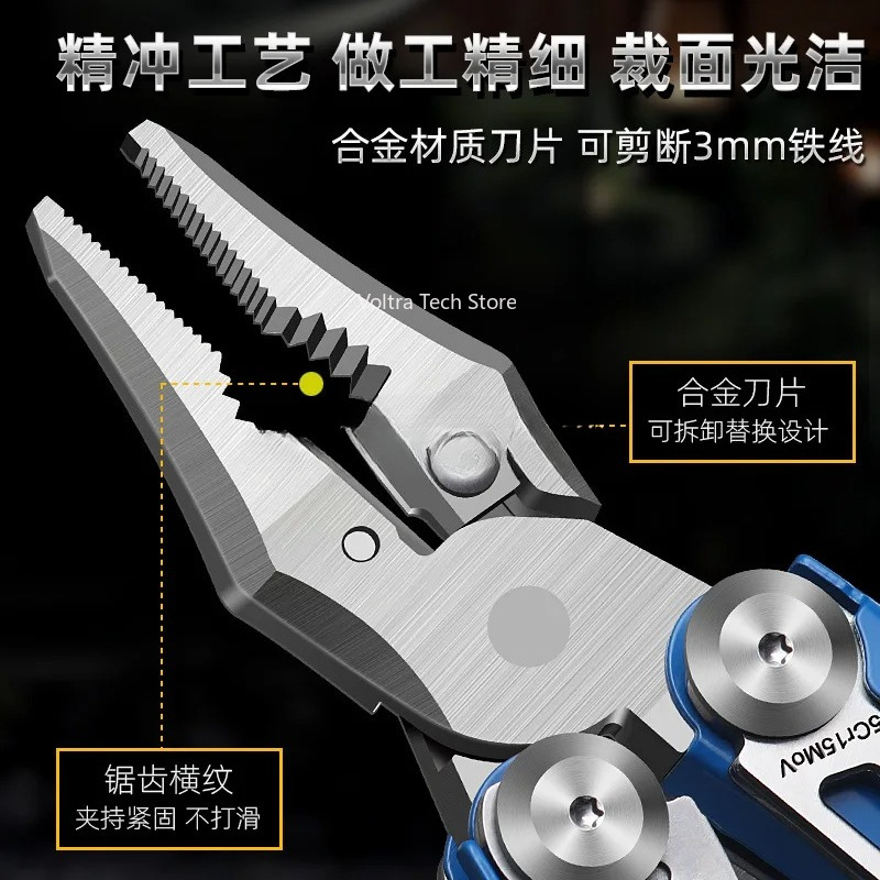 pliers multi-function knife st - đánh giá và giá Outdoor Camping Knife