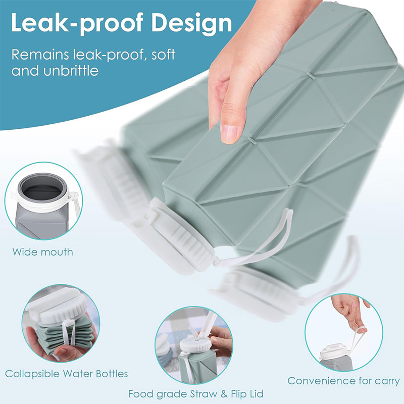 620ml Collapsible Water Bottle - đánh giá và giá Collapsible Water Bottle