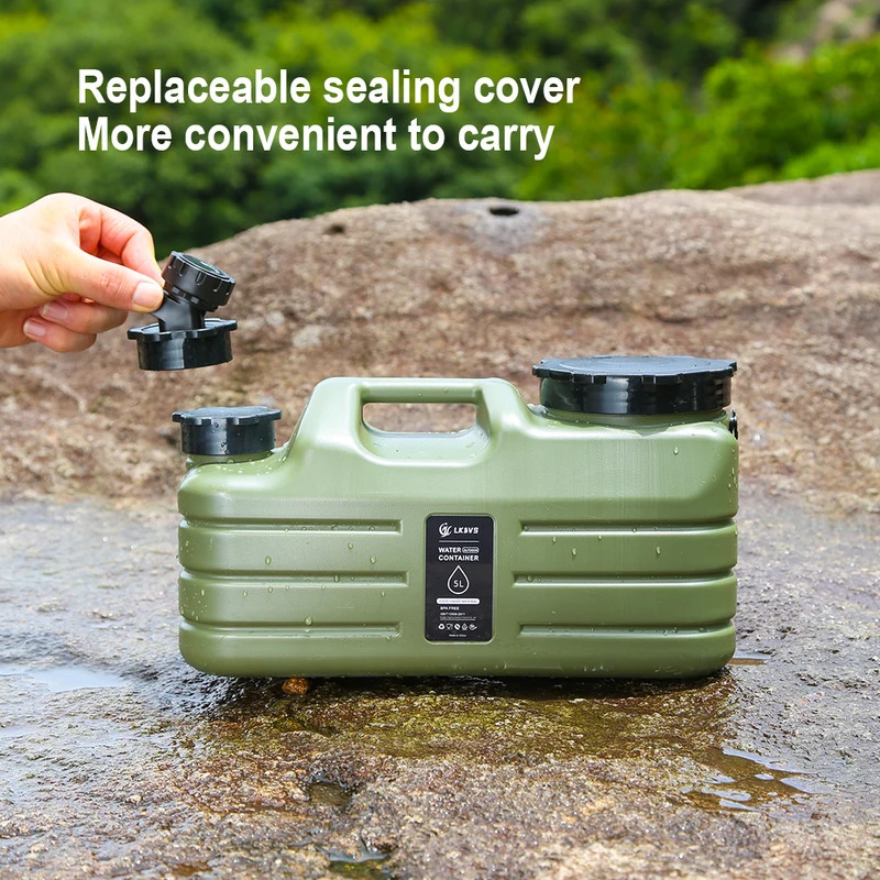 5/11L Outdoor Water Bin Large  - đánh giá và giá Outdoor Camping Bin