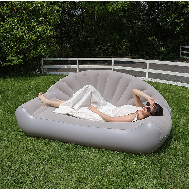 Fan Shaped Inflatable Sofa 2 P - đánh giá và giá Outdoor Camping Fan