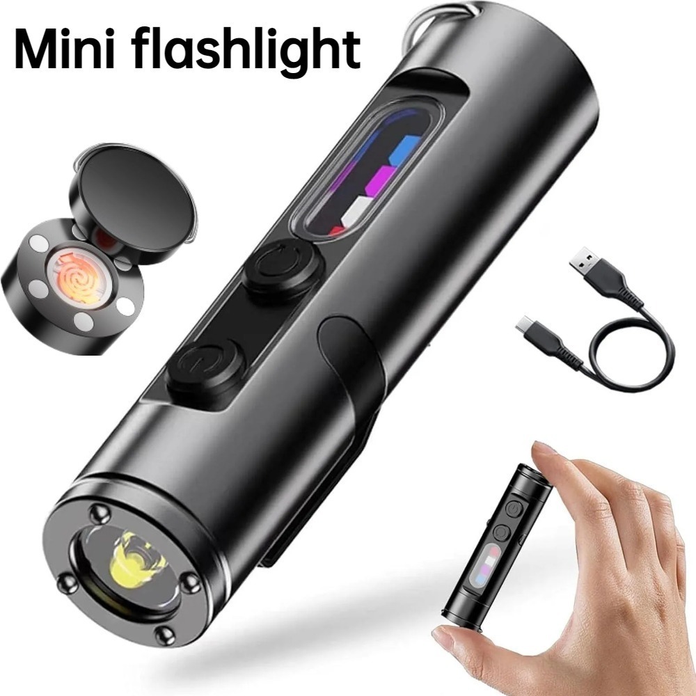Mini Outdoor Flashlight Type C - đánh giá và giá Outdoor Camping Hat