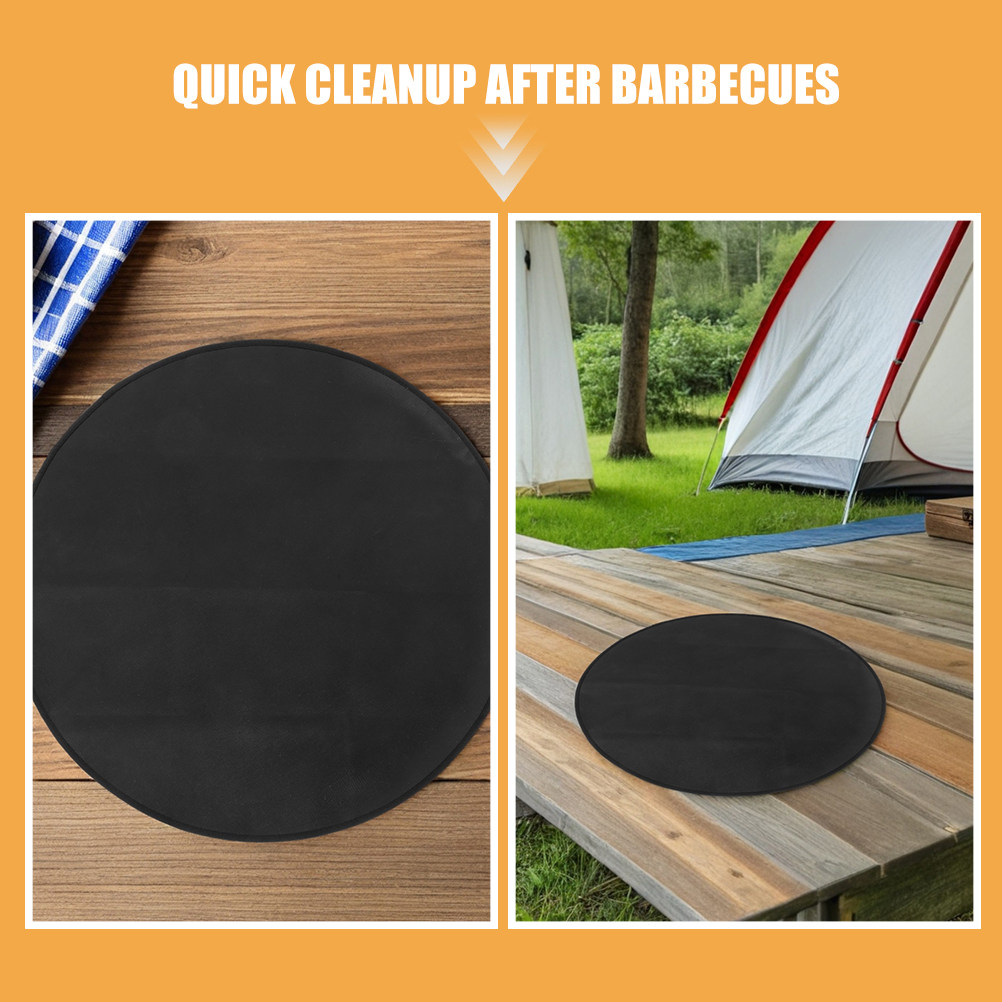 Round Fireproof Bbq Mat 24 Inc - đánh giá và giá Outdoor Camping Mat