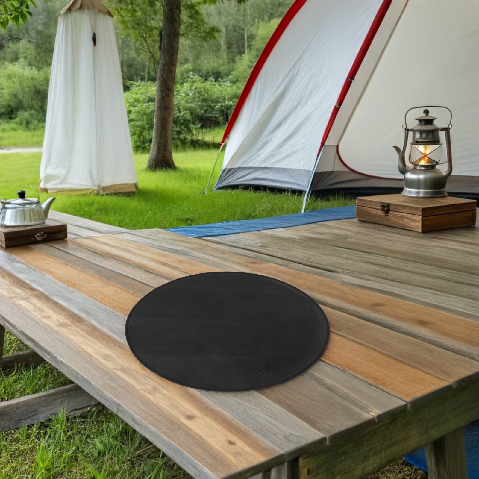 Round Fireproof Bbq Mat 24 Inc - đánh giá và giá Outdoor Camping Mat