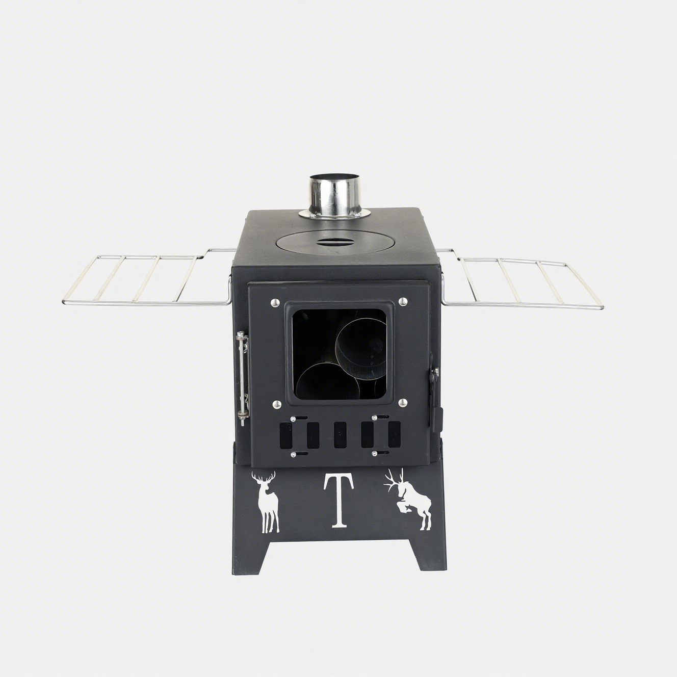 Portable Stainless Steel Wood  - đánh giá và giá Outdoor Camping Wood Burning Stove