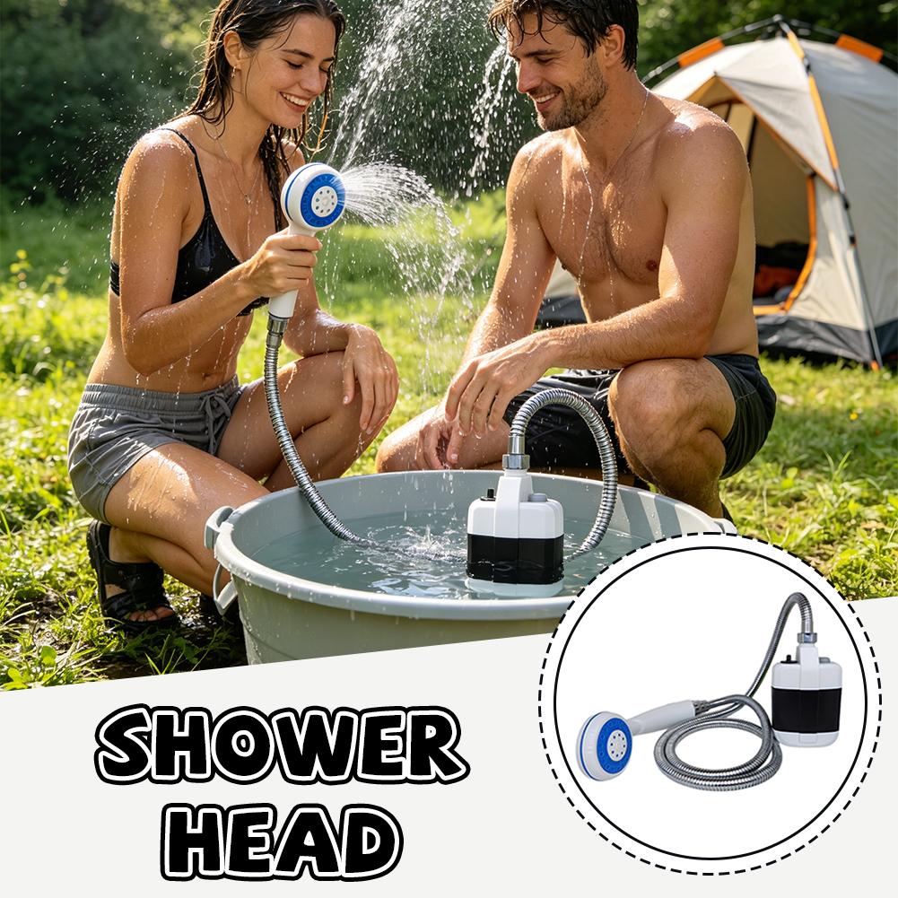 USB Rechargeable Portable Elec - đánh giá và giá Outdoor Camping Showers