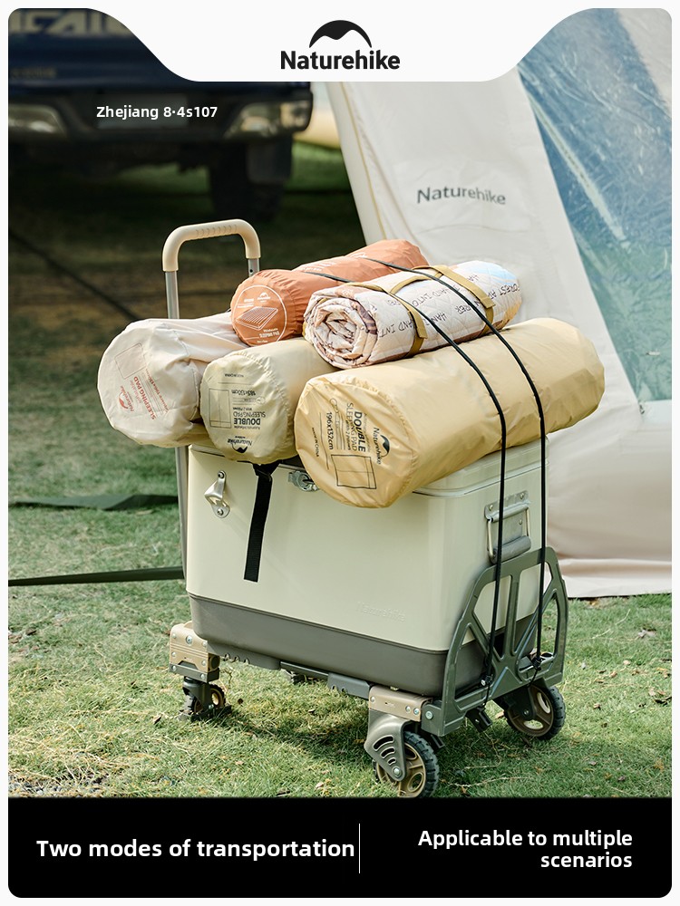 Naturehike 2-in-1 Folding Hand - đánh giá và giá Outdoor Camping Trolley