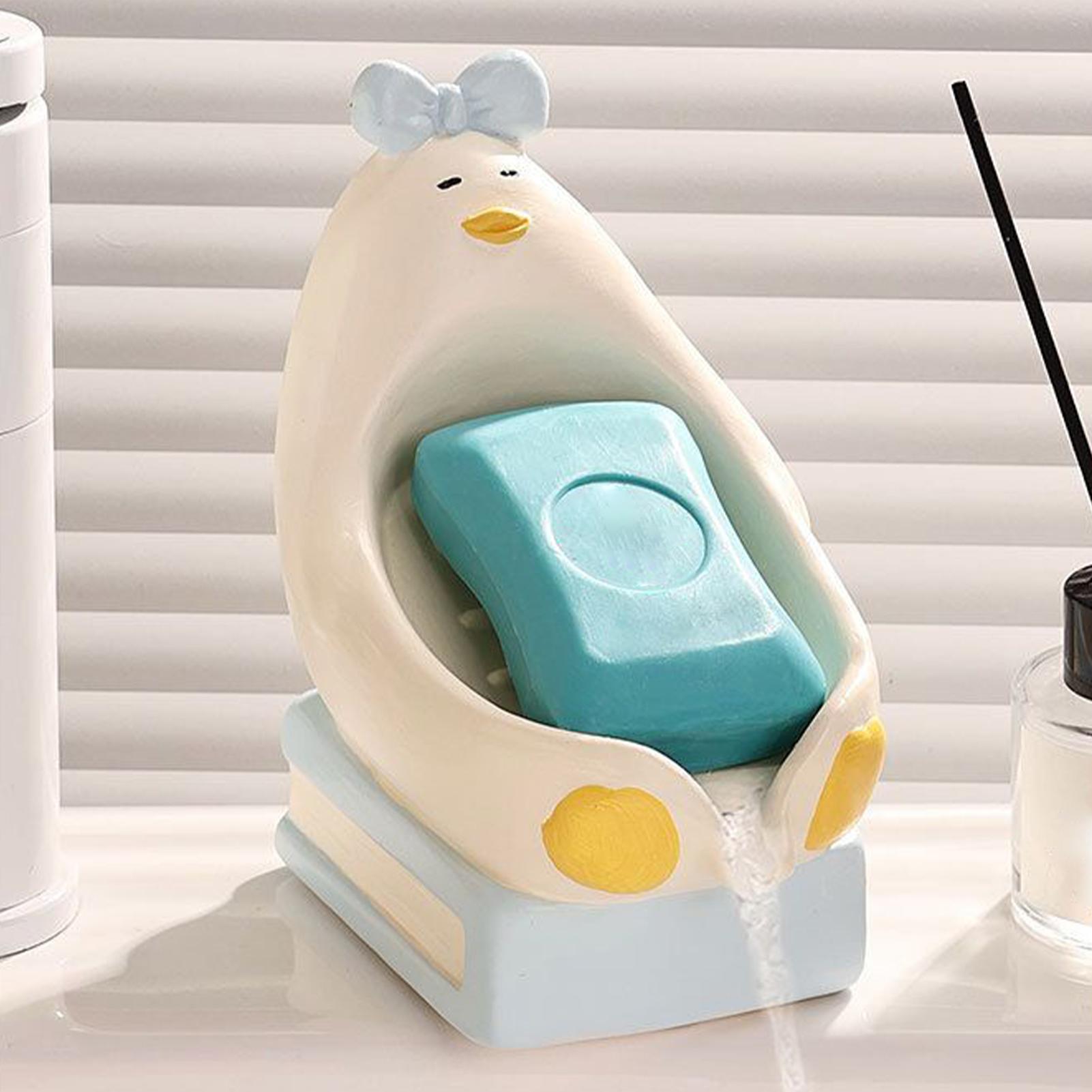Soap Dish Ceramic Sitting Duck - đánh giá và giá Outdoor Camping Bathroom