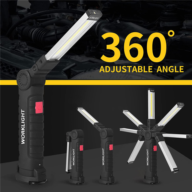 Portable Fold LED Flashlight S - đánh giá và giá Outdoor Camping Light Portable