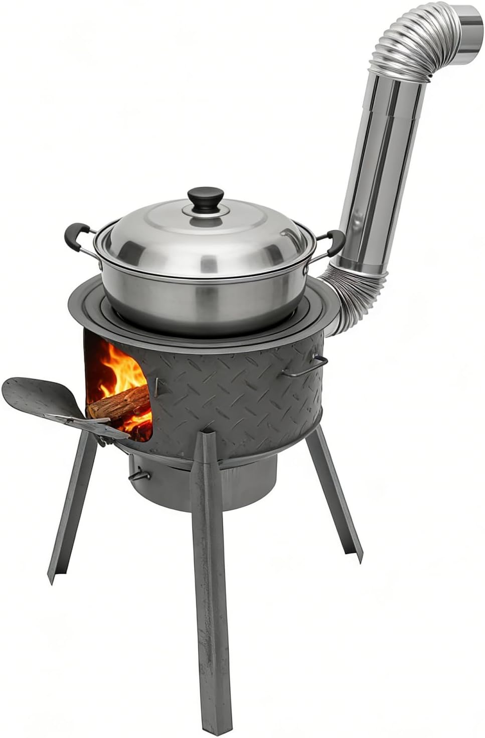 Portable Wood Burning Rocket S - đánh giá và giá Outdoor Camping Wood Burning Stove