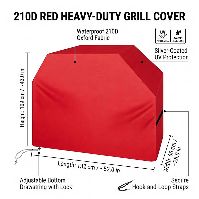 210D BBQ Cover Dustproof Water - đánh giá và giá Outdoor Camping Trolley