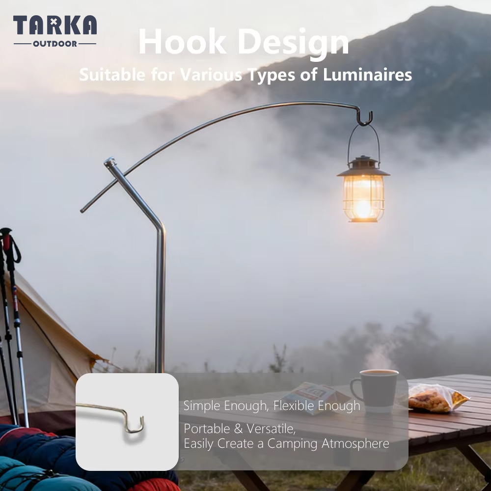 TARKA Detachable Lantern Stand - đánh giá và giá Outdoor Camping Bin