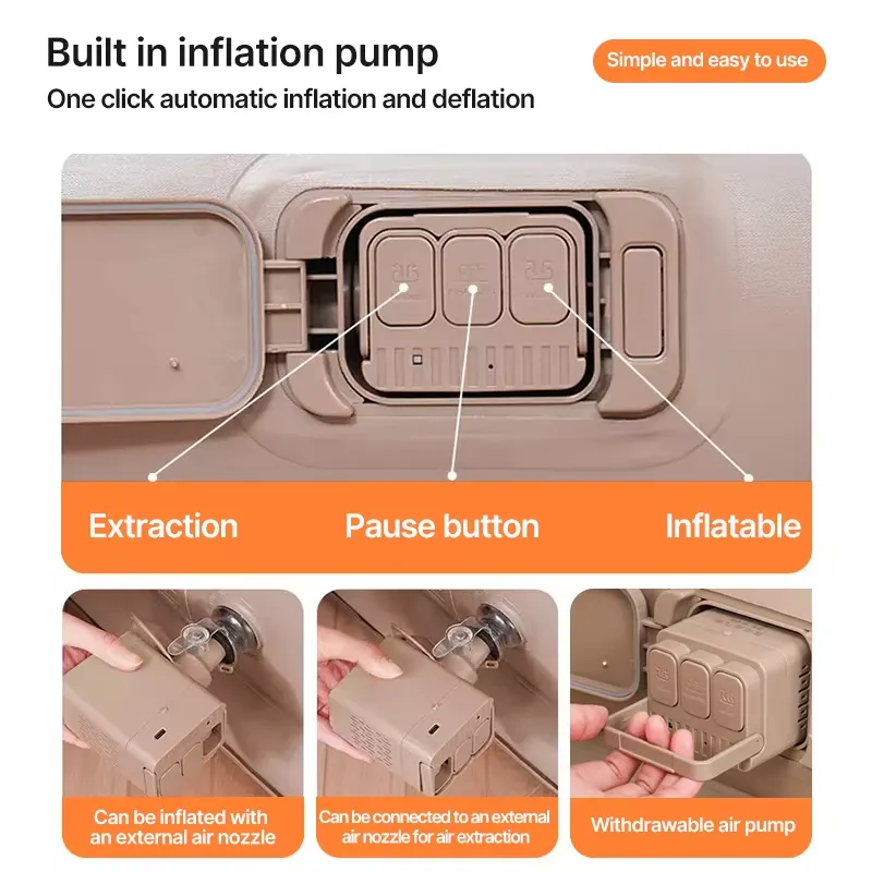 Modern PVC Casual Air Camp Mat - đánh giá và giá Inflatable Mattress