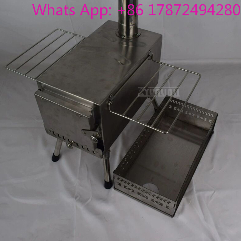 Portable Wood-burning Heating  - đánh giá và giá Outdoor Camping Wood Burning Stove