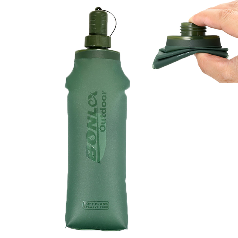 250ml 500ml Foldable Water Bag - đánh giá và giá Collapsible Water Bottle