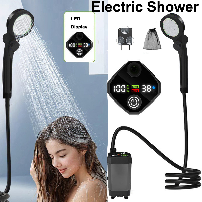 Outdoor Electric Shower Set LE - đánh giá và giá Outdoor Camping Showers