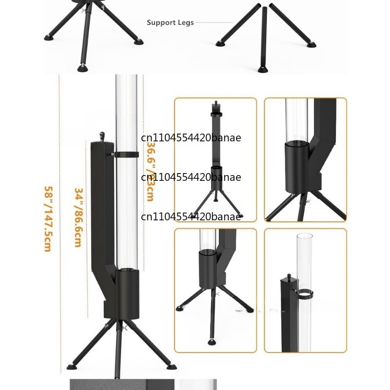 Vertical wood-burning rocket s - đánh giá và giá Outdoor Camping Wood Burning Stove