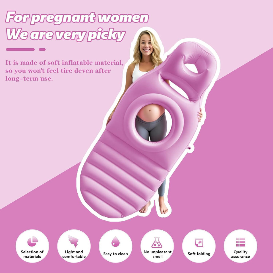 Inflatable Pregnancy Pillow Yo - đánh giá và giá Inflatable Mattress