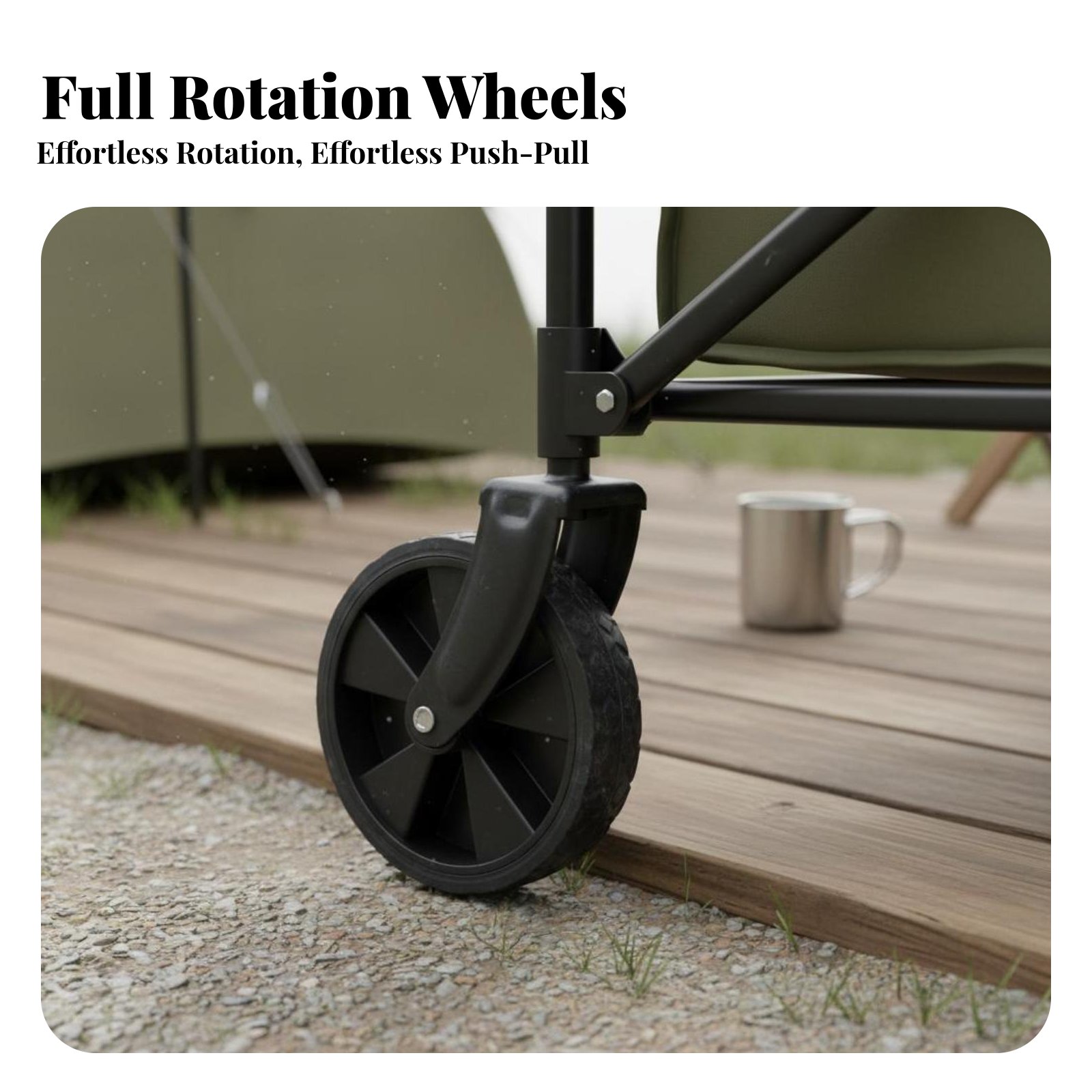 Camping Cart Wheel Multi-Terra - đánh giá và giá Outdoor Camping Wagon