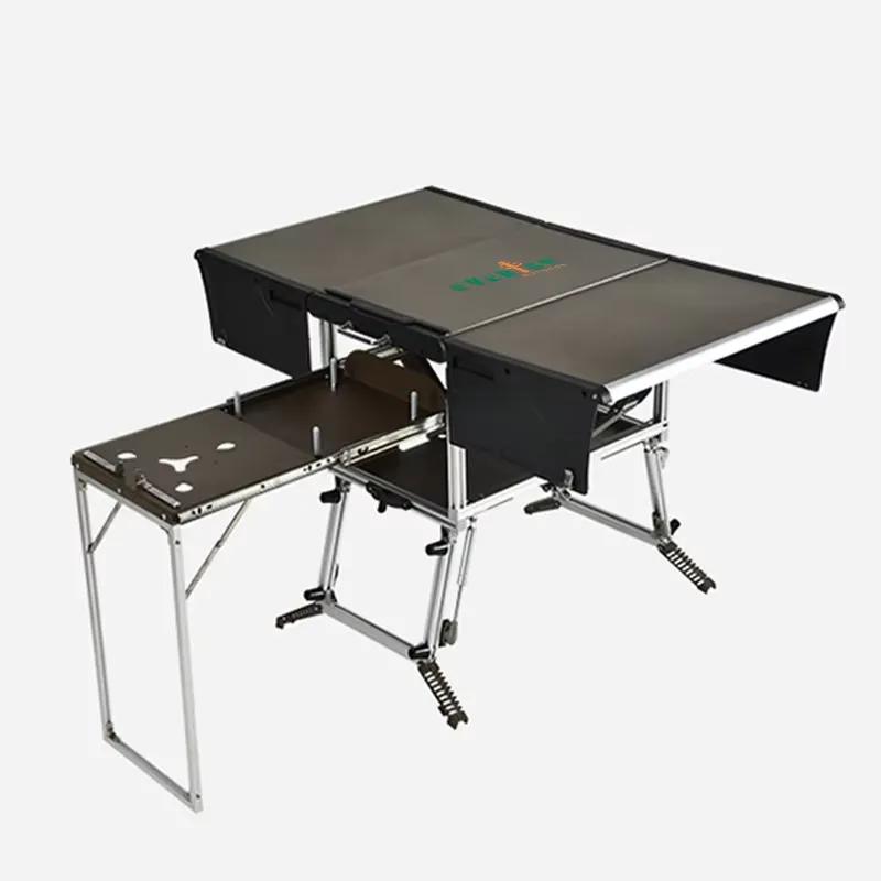 Convenient Camping Kitchen Box - đánh giá và giá Outdoor Camping Kitchen Setup