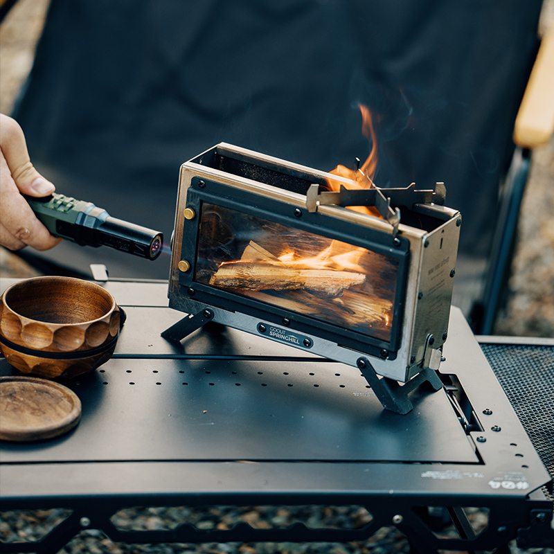 Goout Springhill Wood Stove Po - đánh giá và giá Outdoor Camping Wood Burning Stove