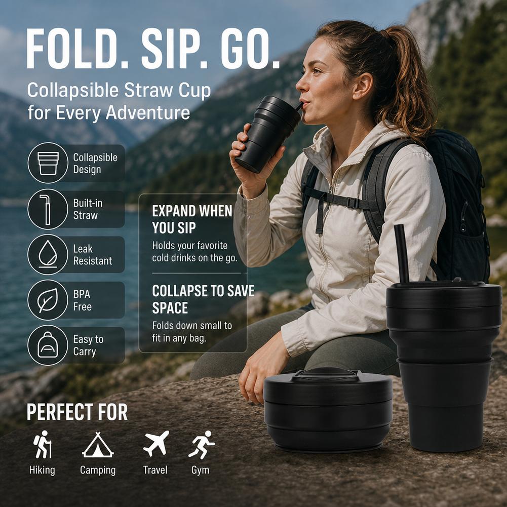 Collapsible Silicone Coffee Cu - đánh giá và giá Collapsible Water Bottle