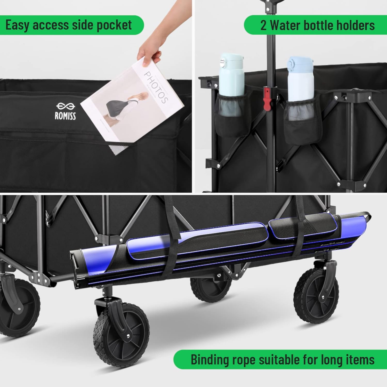 ODM Wholesale Folding Wagon wi - đánh giá và giá Outdoor Camping Wagon