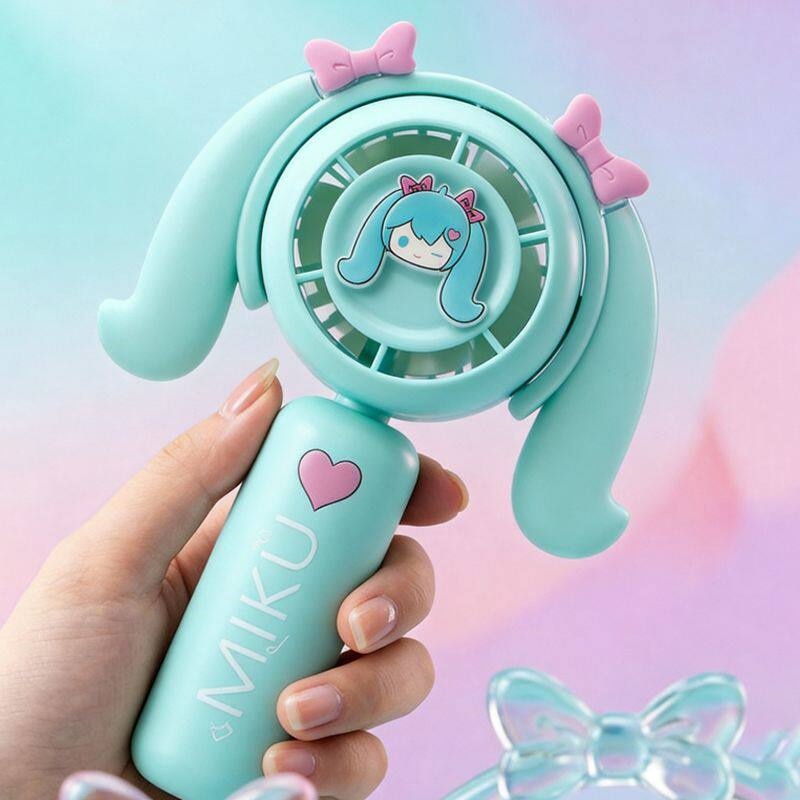 Hatsune Miku Mini Handheld Fan - đánh giá và giá Outdoor Camping Fan