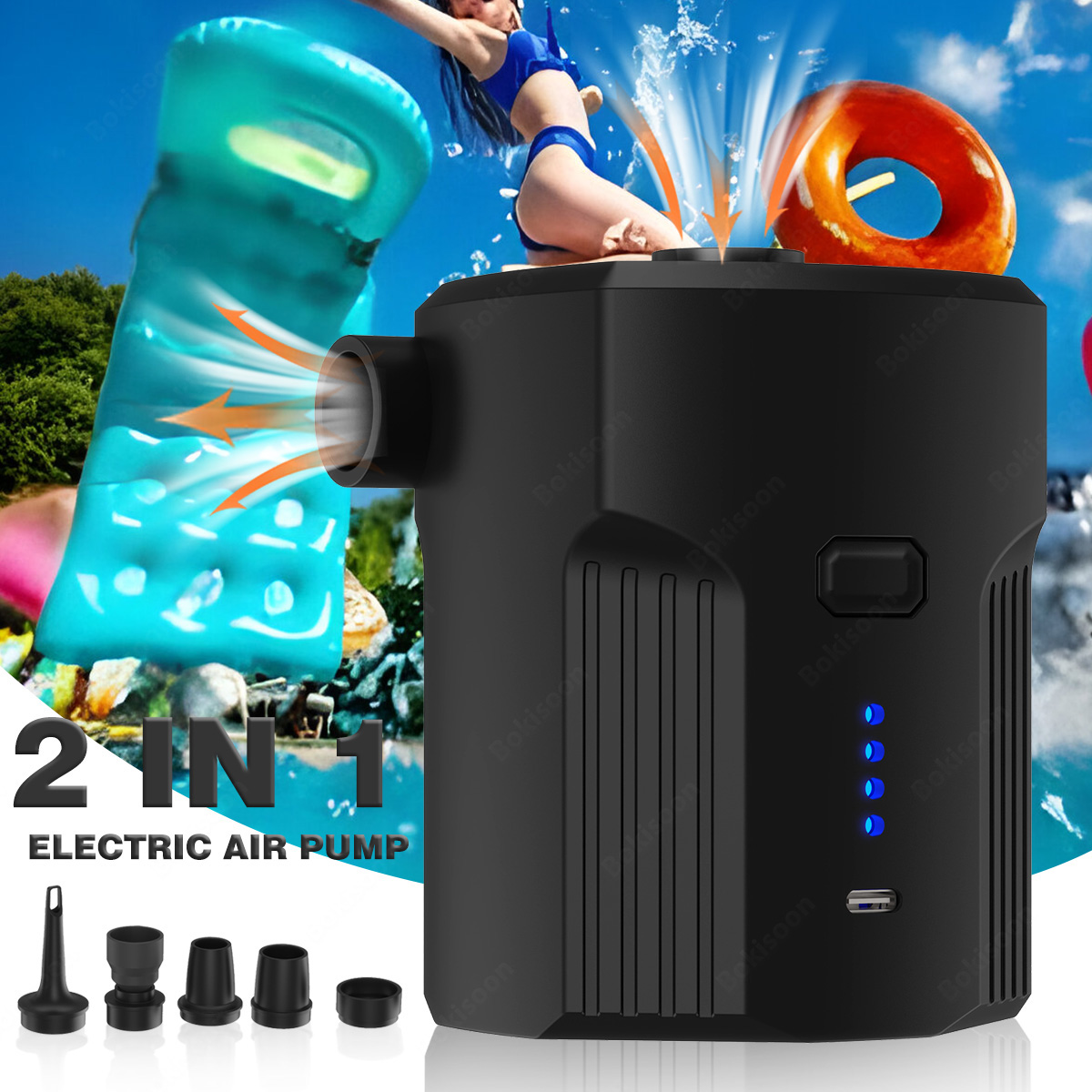 Portable Electric Air Pump for - đánh giá và giá Inflatable Mattress