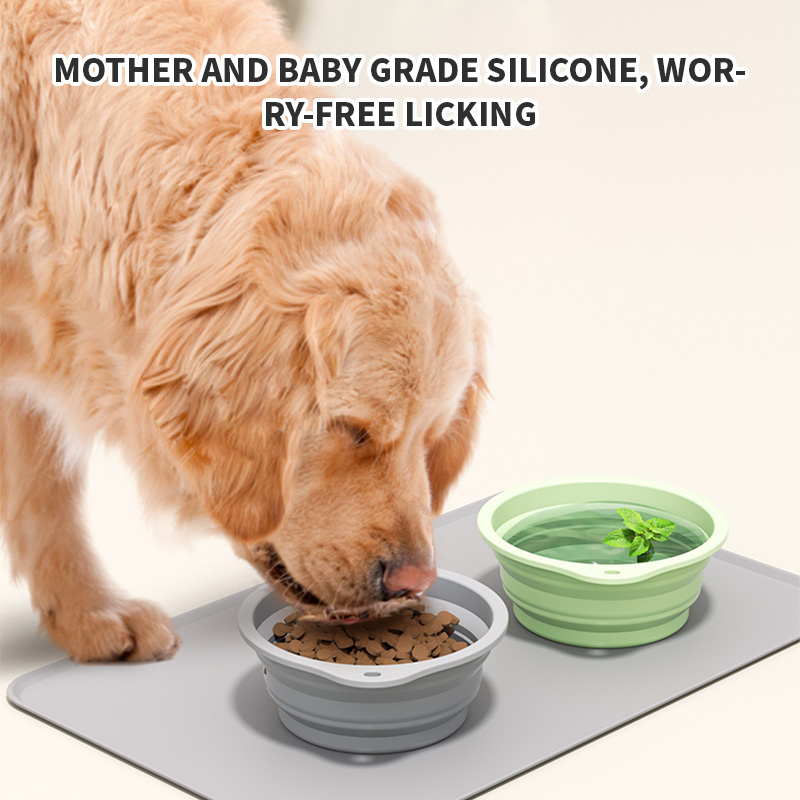 Collapsible Silicone Dog Bowl, - đánh giá và giá Collapsible Water Bottle