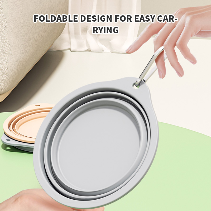 Collapsible Silicone Dog Bowl, - đánh giá và giá Collapsible Water Bottle