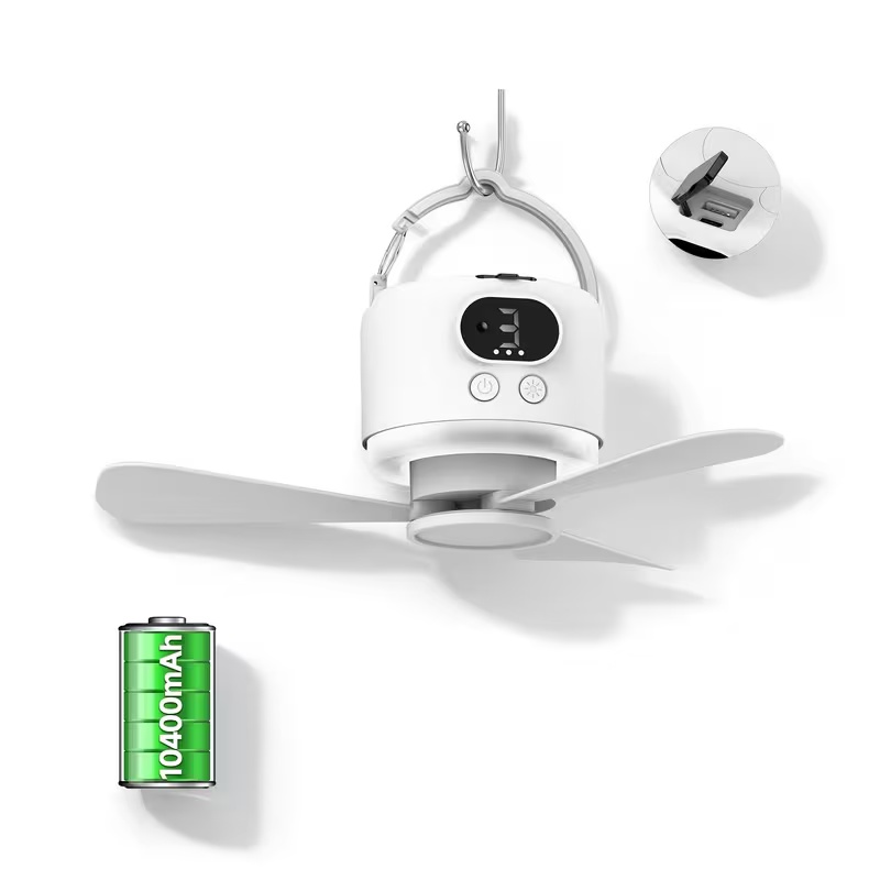 10400Mah Rechargeable Portable - đánh giá và giá Outdoor Camping Fan